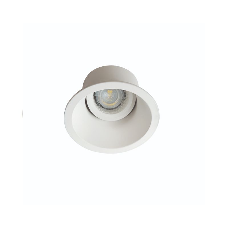 Foco empotrable blanco de aluminio, Aprila Foco empotrable blanco de aluminio, Aprila