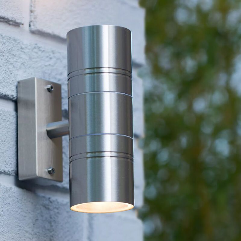 Aplique up down moderno cromado, Arne, IP44