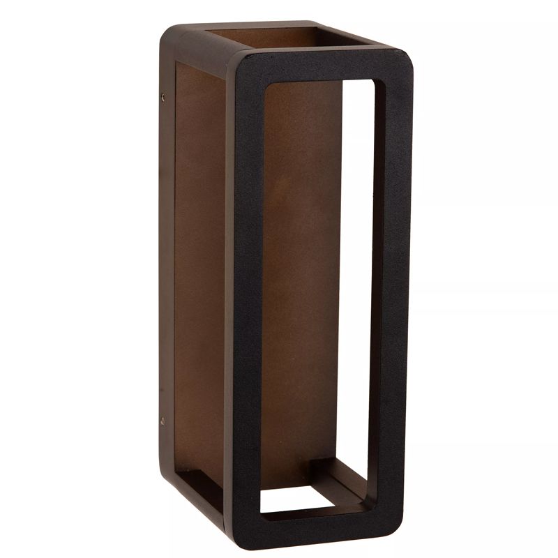 Lámpara exterior moderna negra, Narvik, 9,2W, 3000K LED, IP65