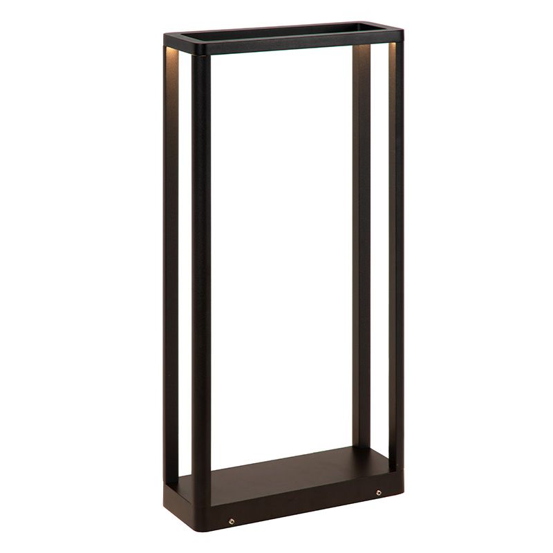 Lámpara exterior moderna negra, Narvik, 9,2W, 3000K LED, IP65