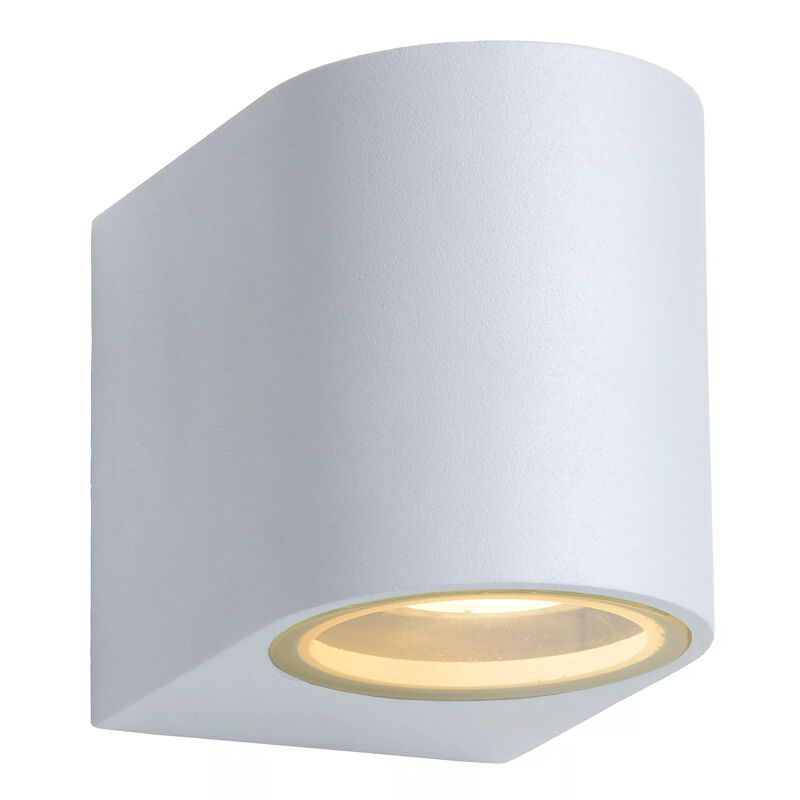 Lámpara exterior moderna blanca, Zora, IP44 Lámpara exterior moderna blanca, Zora, IP44