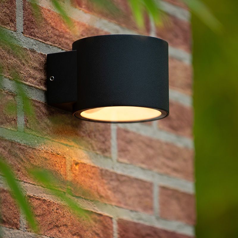 Aplique up down moderno negro, Oxford, IP54