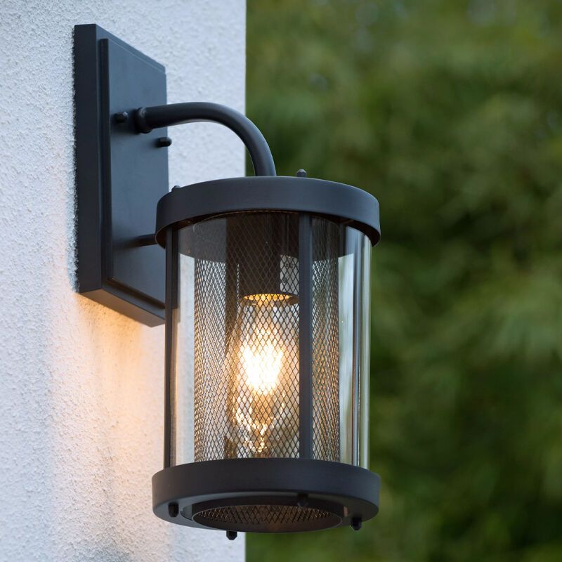 Aplique moderno negro, Makkum, IP23