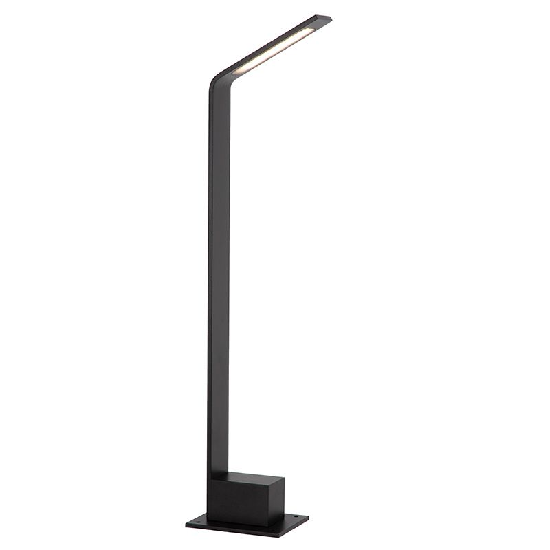 Lámpara exterior moderna negra, Lawford, 6W, 3000K LED, IP54 Lámpara exterior moderna negra, Lawford, 6W, 3000K LED, IP54