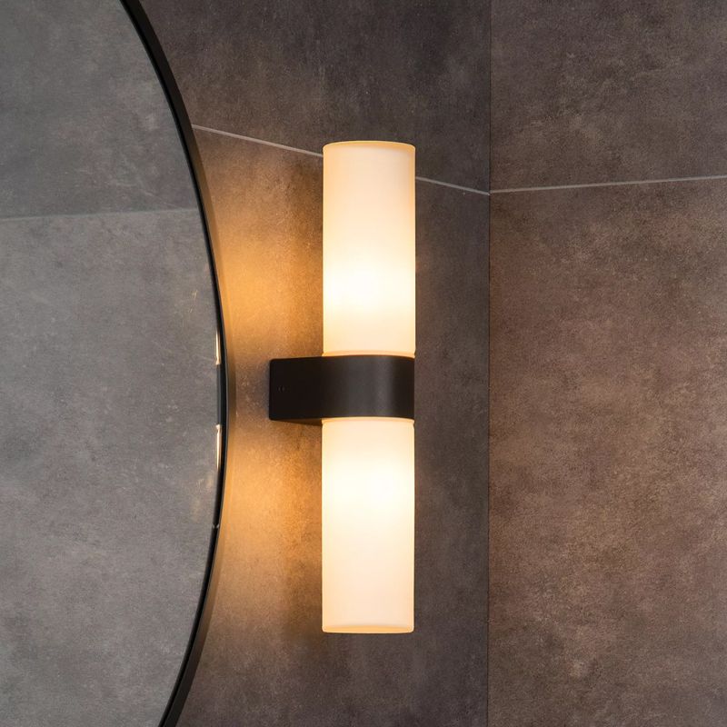 Aplique up down antiguo negro, Jesse, IP44