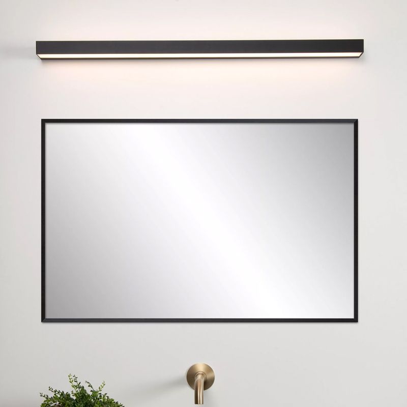 Aplique baño moderno negro, Alexa, 13W, 3000K LED, IP44