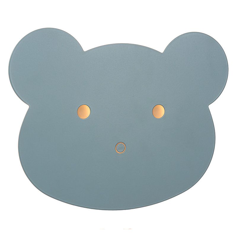 Aplique pared infantil moderno azul, Charlie, 5W, dim to warm LED, con regulador táctil Aplique pared infantil moderno azul, Charlie, 5W, dim to warm LED, con regulador táctil