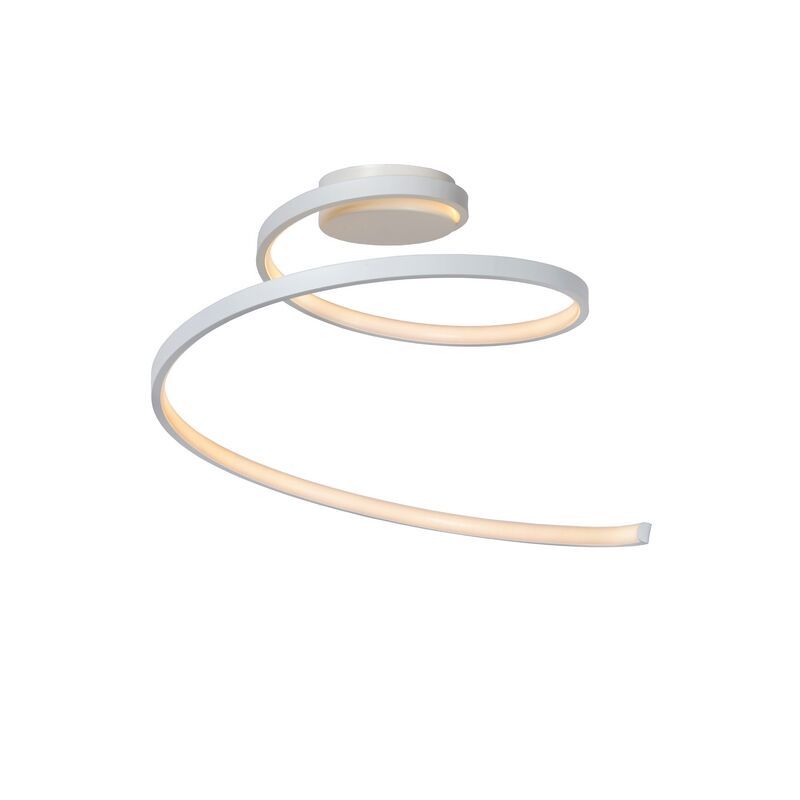 Plafón de techo moderno blanco, Maxence, 24W, 3000K LED