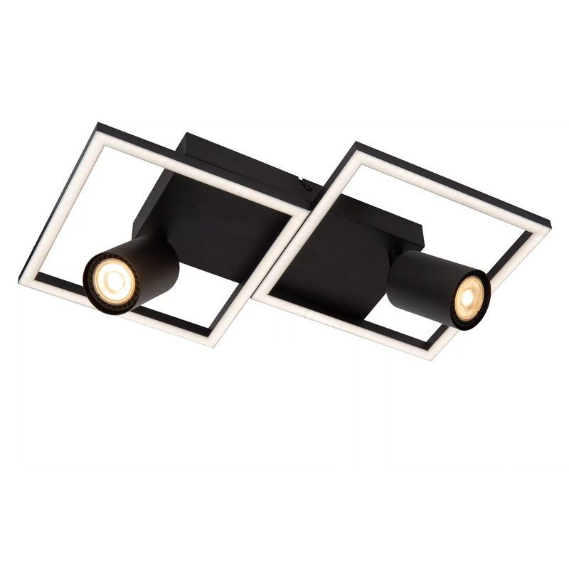 Plafón de techo moderno negro, Arianne