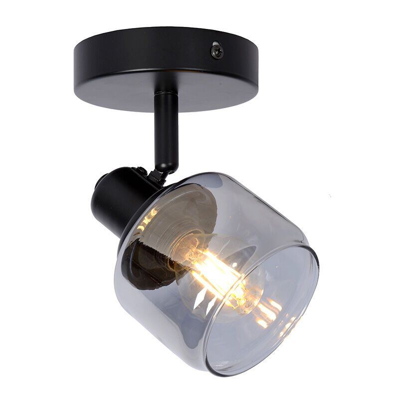 Foco de pared antiguo gris, Bjorn