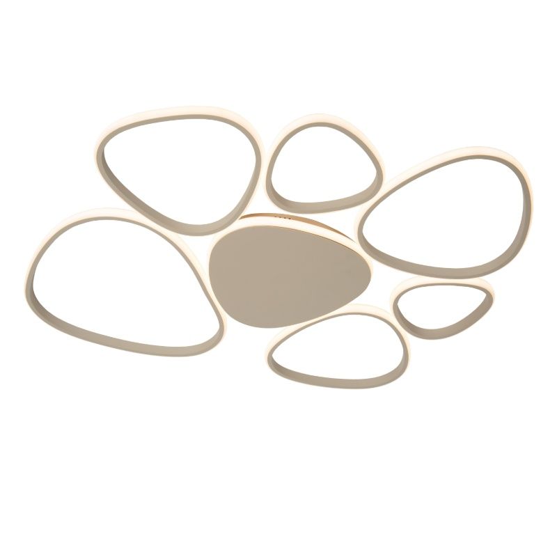 Plafón de techo moderno gris pardo, Samling, 72W, white switch LED