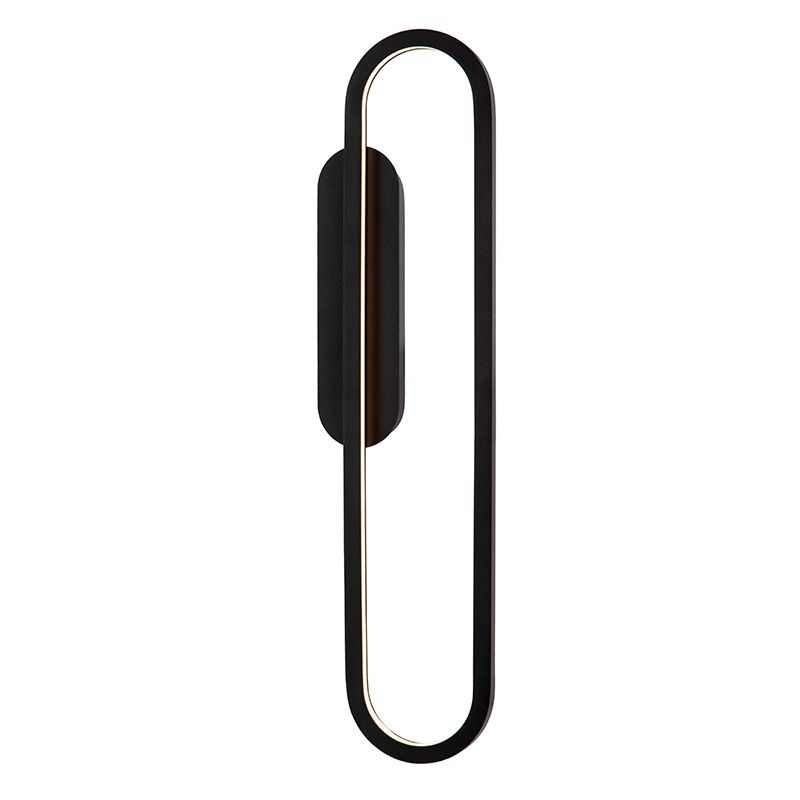 Aplique moderno negro, Thelma, 22W, dim to warm LED Aplique moderno negro, Thelma, 22W, dim to warm LED