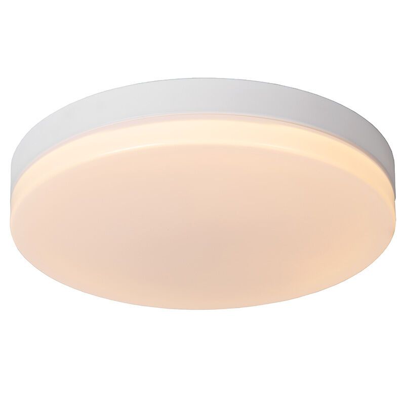 Lámpara de techo baño de plástico blanca, Biskit, 36W, 2700K LED, IP44 Lámpara de techo baño de plástico blanca, Biskit, 36W, 2700K LED, IP44