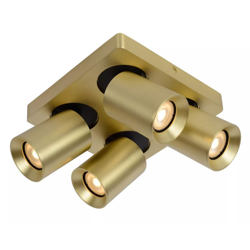 Foco de techo moderno dorado, Nigel