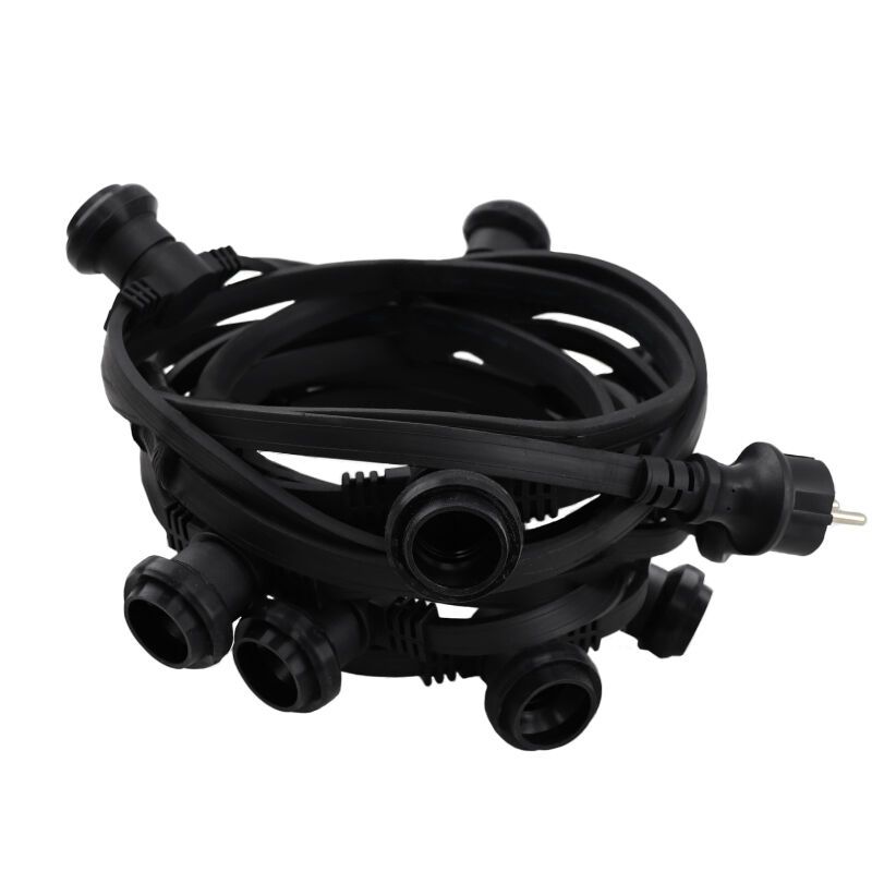 60m guirnalda exterior, 60 casquillos