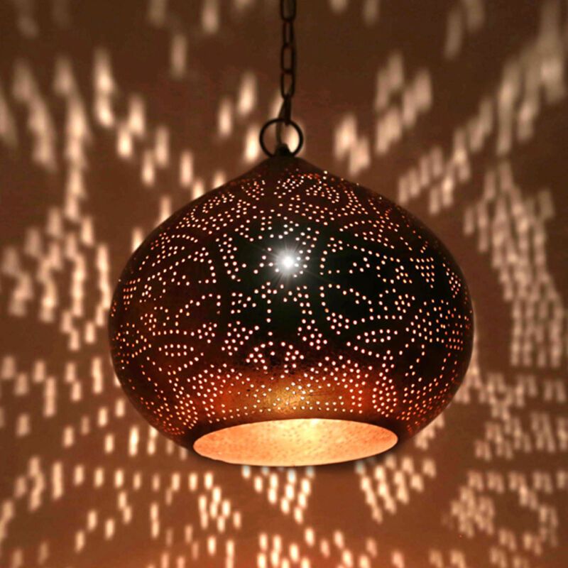 Lámpara colgante dorada oriental, Noah