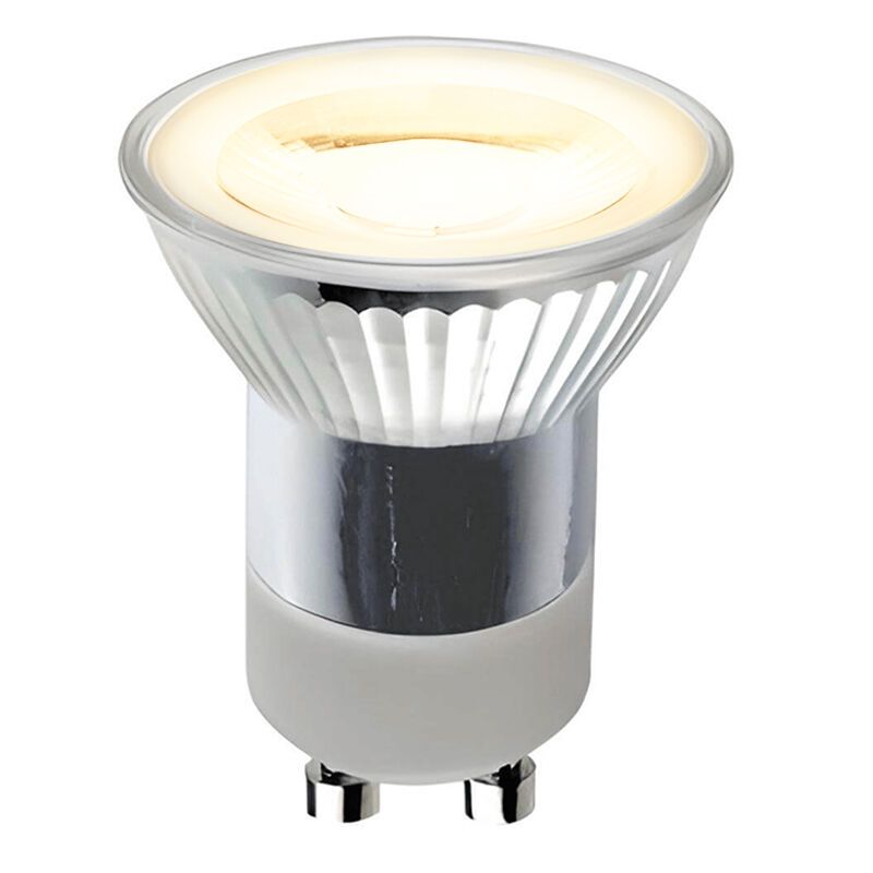 Bisolux bombilla LED GU10 (MR11) regulable Carli, 3W, 3000K