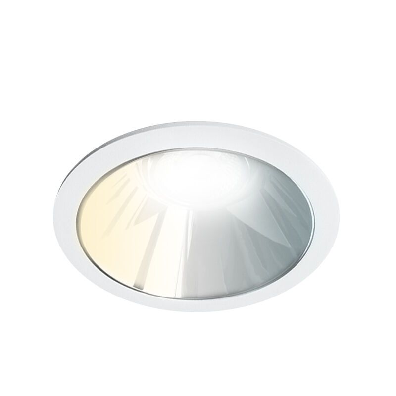Downlight de aluminio blanco, Maud, 16W, white switch LED, IP22 Downlight de aluminio blanco, Maud, 16W, white switch LED, IP22