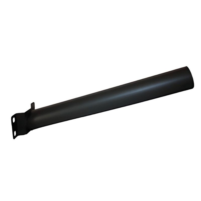 Soporte de pared para alumbrado público 48 mm, negro