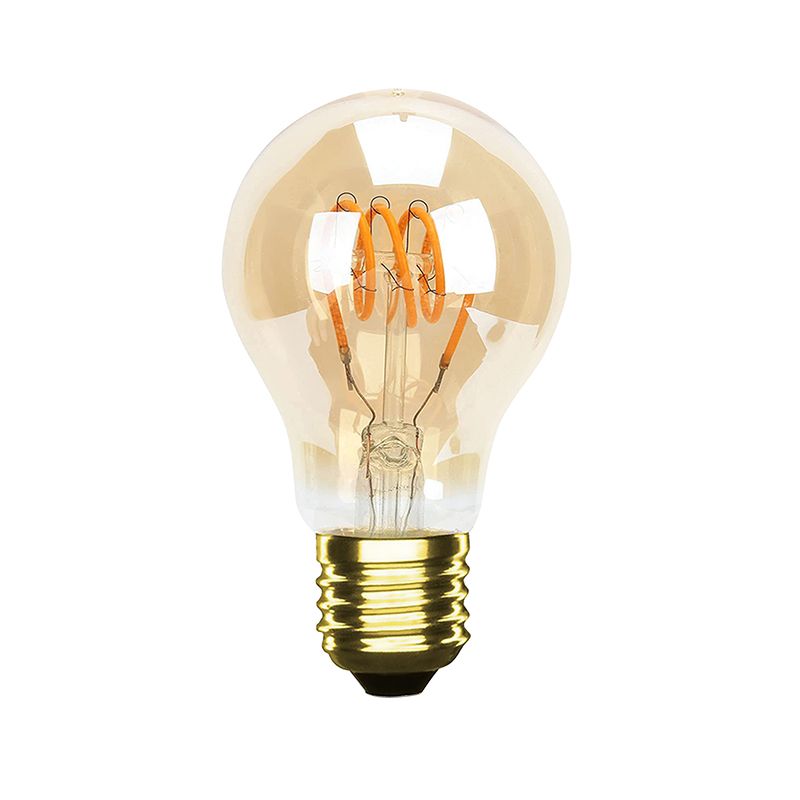 Bombilla LED E27 regulable ámbar, 4W, 2000K