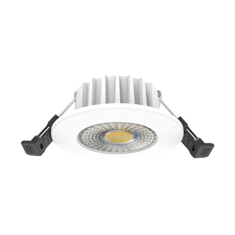Downlight de aluminio blanco, Hobie, 6W, white switch LED, IP65