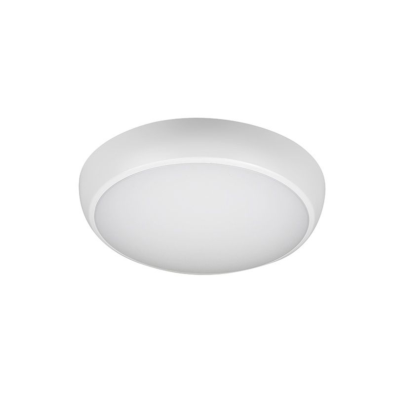 Iluminación de la galería blanca de plástico, Niamh, 13W, ajustable entre luz blanco cálido y frío LED, IP54