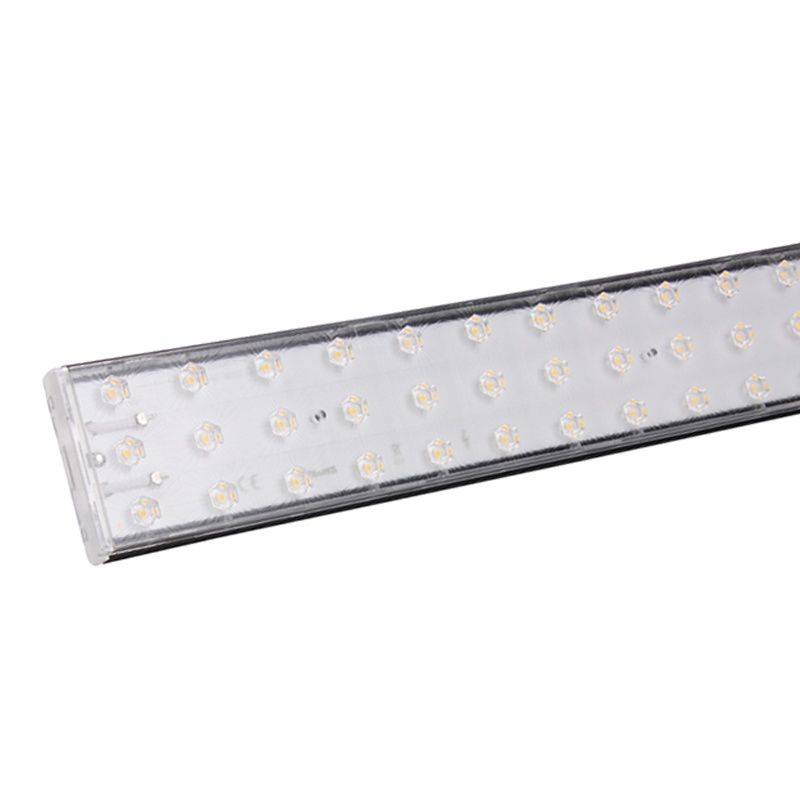 Luminaria sobre carril trifásica Tora negra, 27W, 3000K, 60 cm, Pro