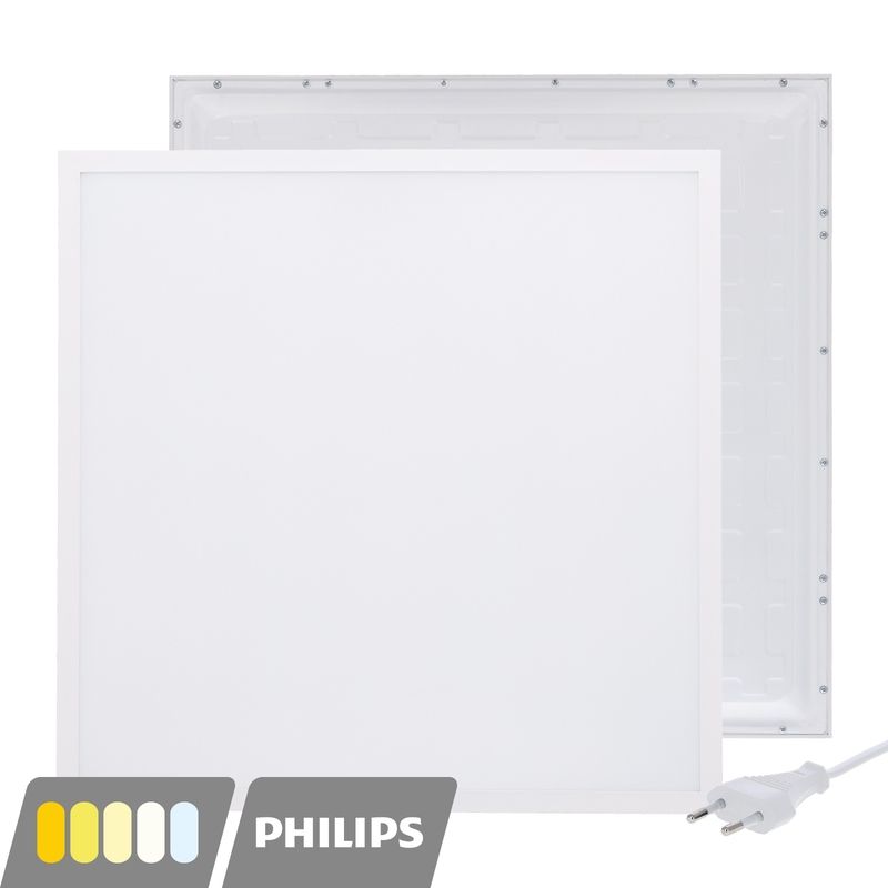 Panel LED 60x60 - 30W - interruptor blanco - UGR<19 - retroiluminado