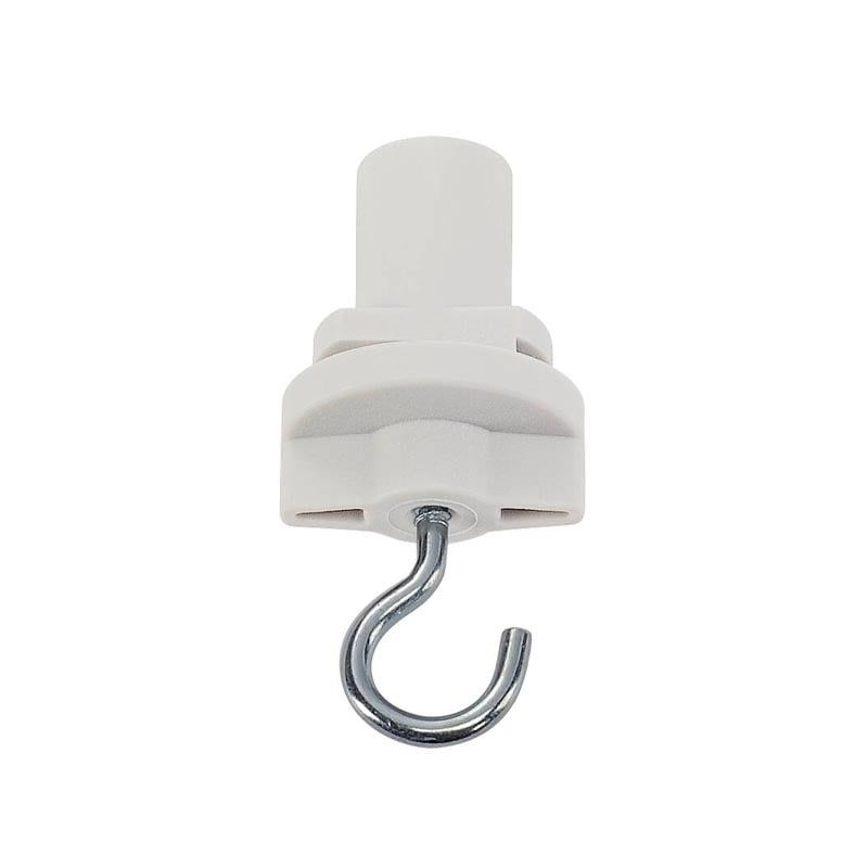 Adaptador trifásico con gancho, blanco, Pro Adaptador trifásico con gancho, blanco, Pro