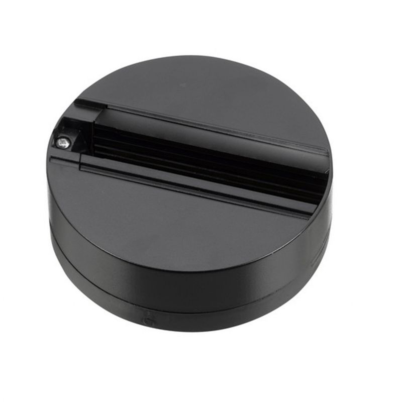 Monopunto para iluminación sobre carril trifásico, negro, Pro