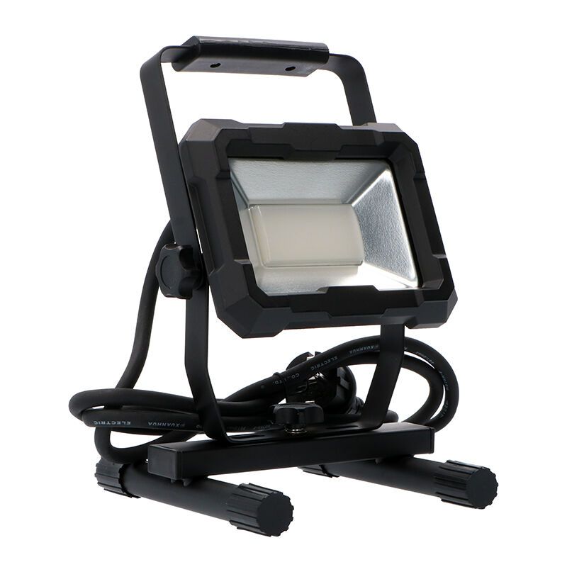 Luz de trabajo negra de aluminio, Branko, 30W, 4000K LED, IP65 Luz de trabajo negra de aluminio, Branko, 30W, 4000K LED, IP65
