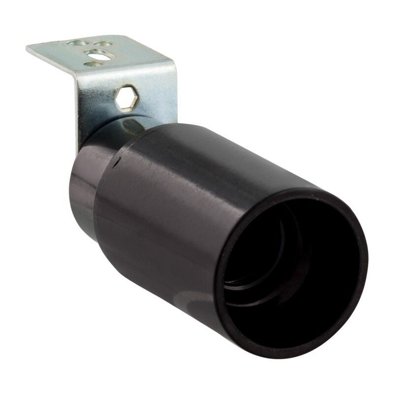 Montaje E14 con soporte en ángulo recto, negro Montaje E14 con soporte en ángulo recto, negro