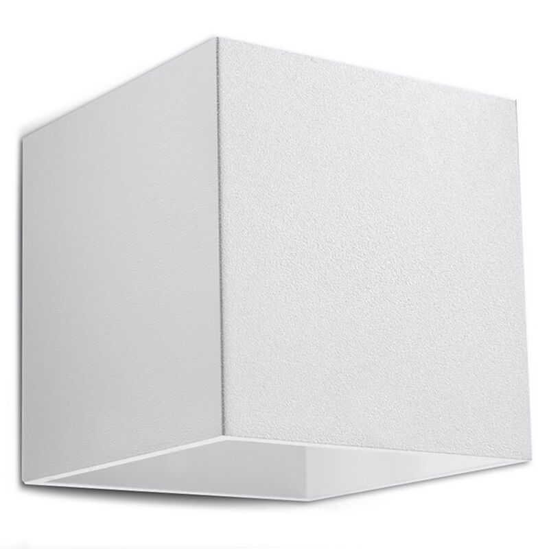 Aplique up down de aluminio blanco, Andro Aplique up down de aluminio blanco, Andro