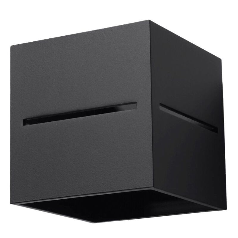 Aplique up down de aluminio negro, Jacky