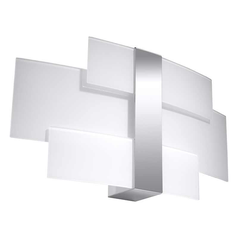 Aplique de vidrio cromado, Marith