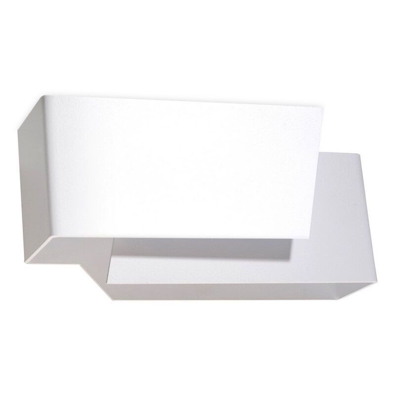 Aplique up down de aluminio blanco, Khaled