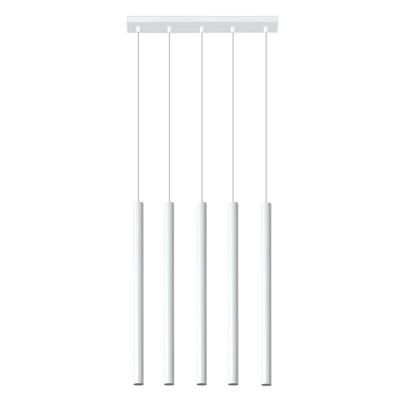 Lámpara colgante de aluminio blanca, Hillary