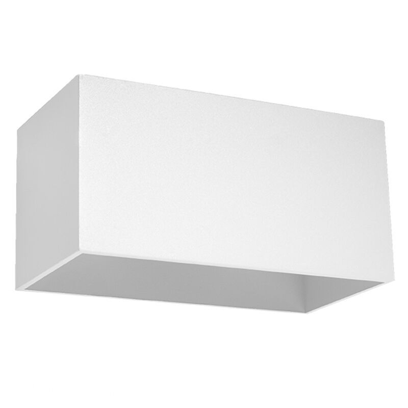 Aplique up down de aluminio blanco, Andro
