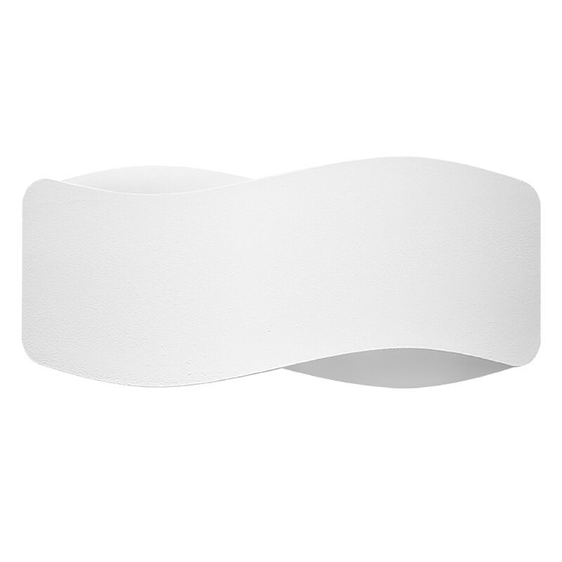 Aplique up down de aluminio blanco, Keely