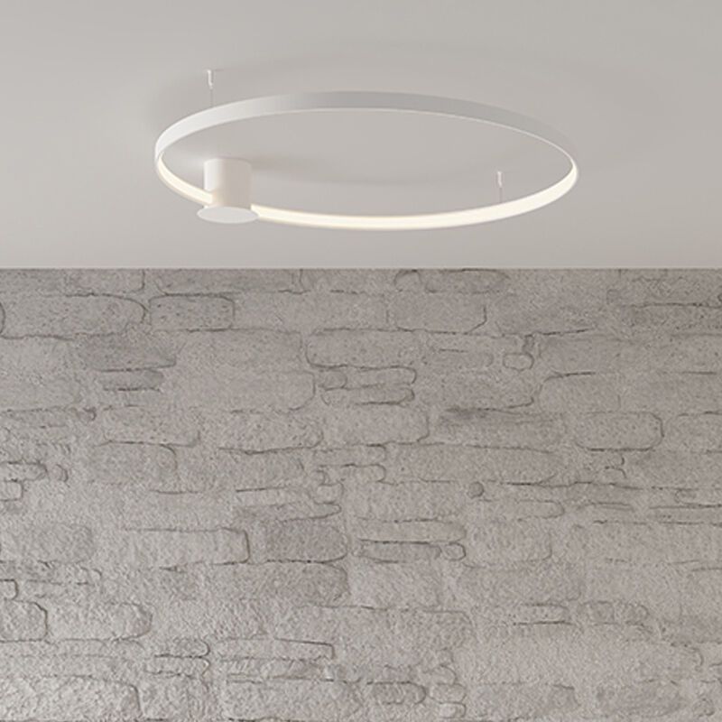 Plafón de techo de aluminio blanco, Ringo, 30W, 3000K LED Plafón de techo de aluminio blanco, Ringo, 30W, 3000K LED