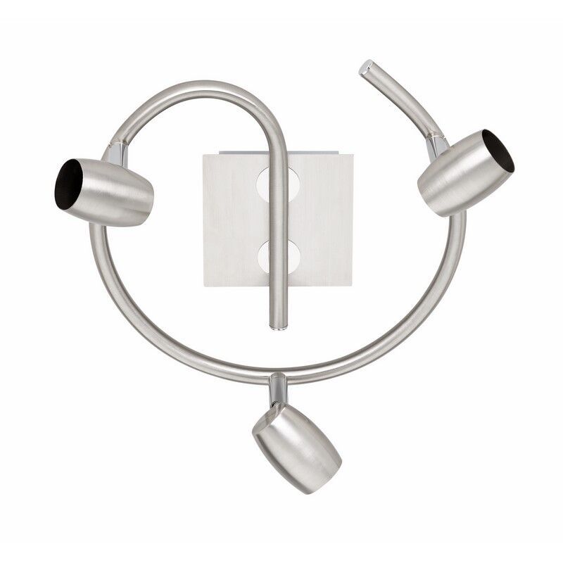 Foco de techo moderno níquel, Acelya Foco de techo moderno níquel, Acelya