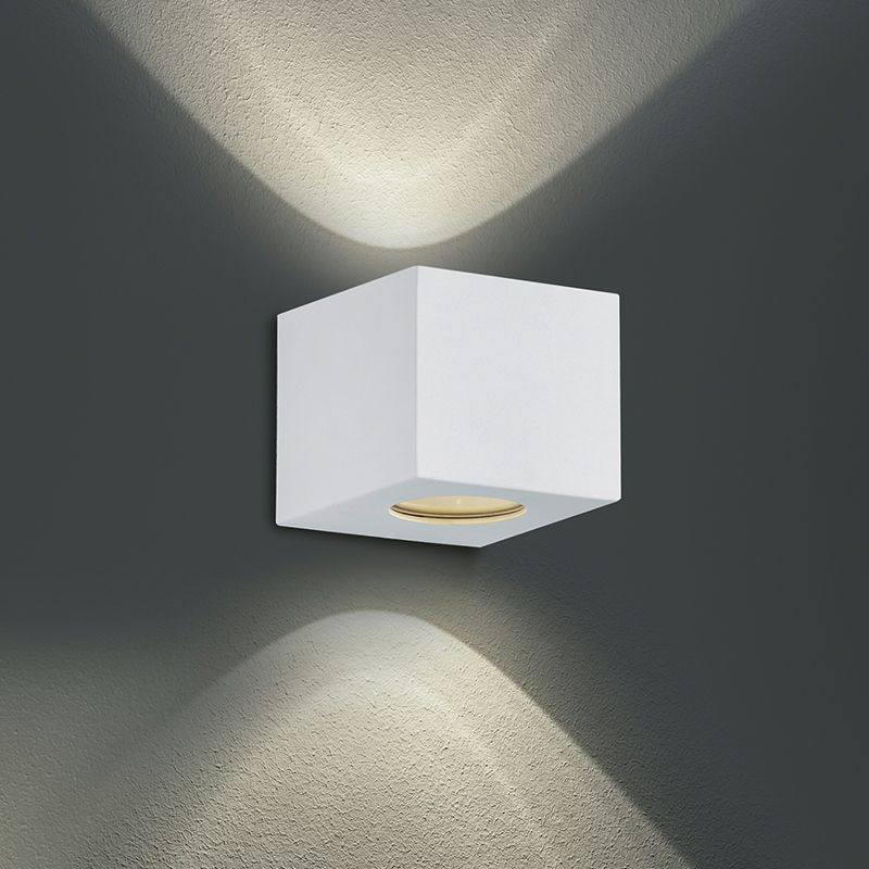 Lámpara exterior diseño blanca, Sandby, 2W, 3000K LED, IP44