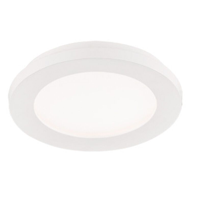 Plafón de techo moderno blanco, Gistrup, 10W, 3000K LED, IP44 Plafón de techo moderno blanco, Gistrup, 10W, 3000K LED, IP44