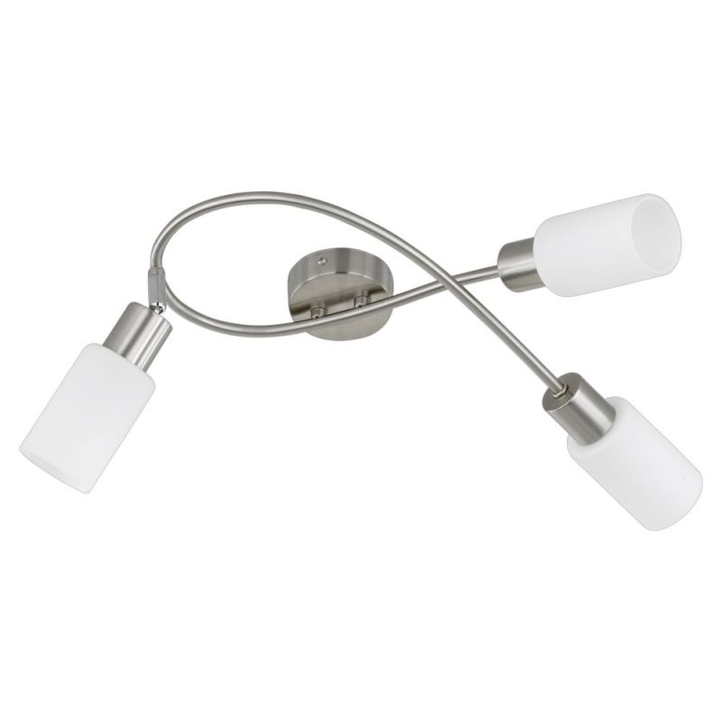 Foco de techo de vidrio níquel, Fochville Foco de techo de vidrio níquel, Fochville