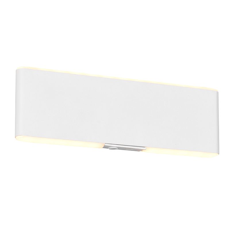 Aplique up down moderno blanco, Zwier, 2W, ajustable entre luz blanco cálido y frío LED, con interruptor Aplique up down moderno blanco, Zwier, 2W, ajustable entre luz blanco cálido y frío LED, con interruptor