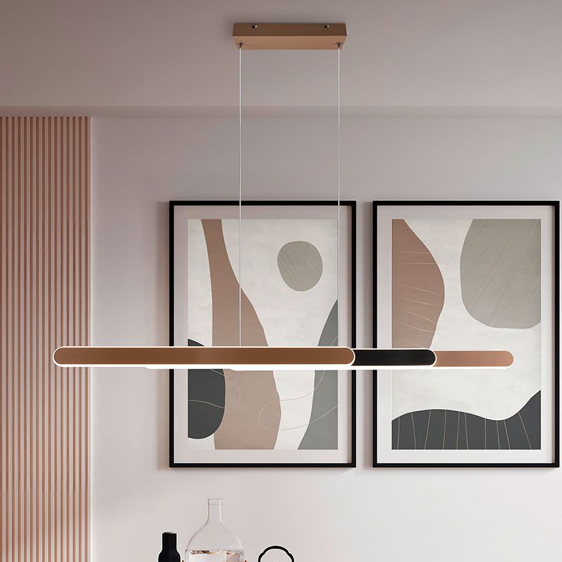 Lámpara colgante diseño latón, Dwayn, 48W, ajustable entre luz blanco cálido y frío LED, con regulador táctil