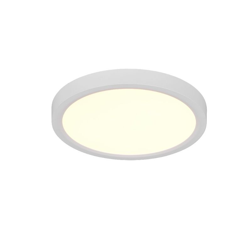 Plafón de techo moderno blanco, Zayd, 18W, white switch LED, regulable en 3 pasos