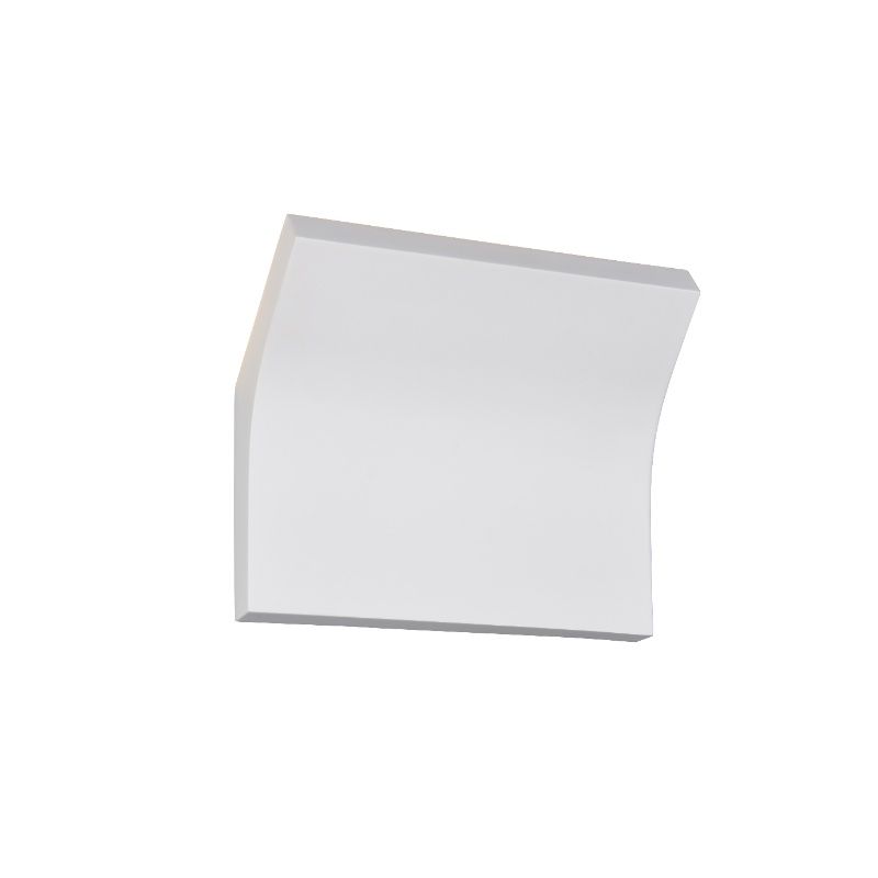Aplique de yeso blanco, Listelle