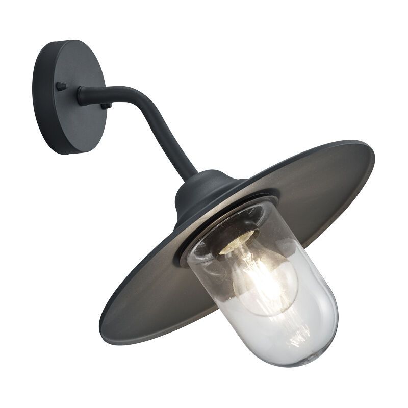 Lámpara exterior industrial antracita, Verena, IP44 Lámpara exterior industrial antracita, Verena, IP44