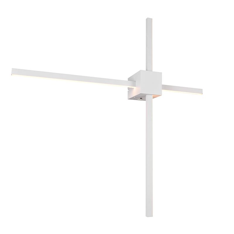 Aplique moderno blanco, Tsjerk, regulable en 3 pasos